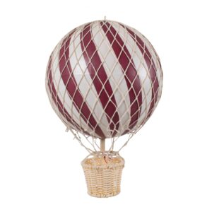 ballon air, 20 cm rouge profond