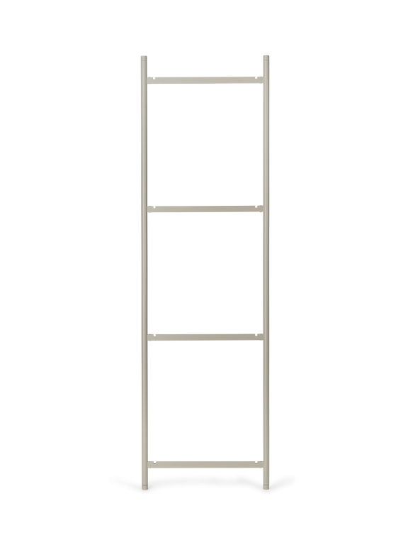 Échelle, 4 marches gris clair