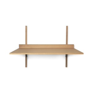 bureau sector chêne / laiton noir