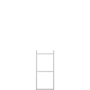 Échelle, 3 marches gris clair