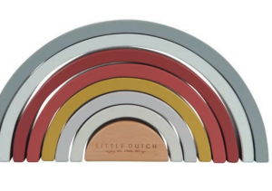 arc en ciel en bois durable