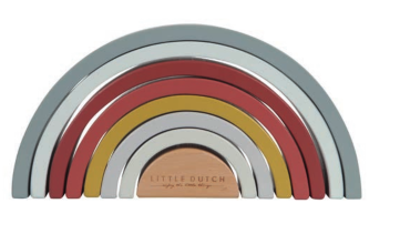 arc en ciel en bois durable